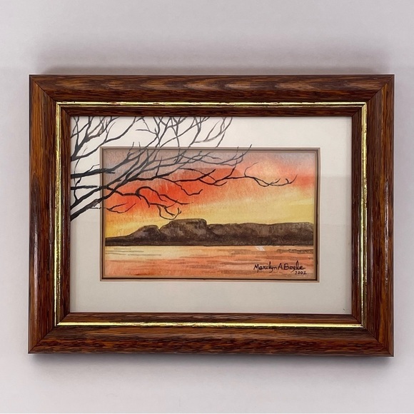 Marilyn A. Boyle Original of Sleeping Giant Lake Superior - Picture 12 of 12